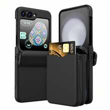Wallet Shockproof Phone Case With Card Slot Compatible With Foldable Smartphones Waterproof Anti-Fall Scratch Resistant Full Cover