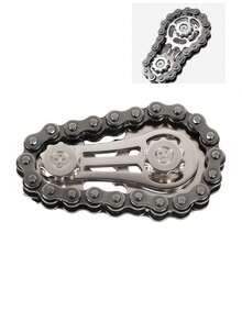 Nuevo juguete antiestrés de giro de dedo con cadena de engranaje de rueda de coche creativa para adolescentes