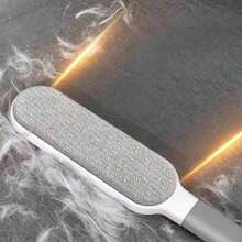 1 件双面宠物毛发去除刷，手动除毛器，宠物猫狗毛发清洁去除刷，手动静电粘合宠物毛发除尘刷，适合猫狗主人、多宠物家庭、宠物美容店、可重复使用的衣物毛发去除器，适用于衣服、床上用品、沙发、家具、地毯、家庭清洁工具、宠物清洁用品、宠物清洁配件