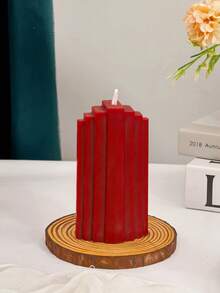 Christmas Aromatherapy Candle Center Decoration, Multiple Home Decoration Candles, Wine Red Christmas Slender Candles, Suitable For Christmas Gift Decoration, Women's Gifts, Close Friend Gifts, Winter Gifts,Scented Candle Christmas Decorations Room Decor, Christmas Gifts - Burgundy - View 12
