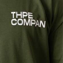 Oversized Company T-Shirt - Màu xanh Ô liu - Xem 4