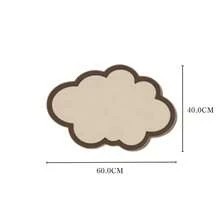 1 件大型云朵装饰板、多用途照片展示板、办公室和家庭毛毡备忘板、无钻孔展示板背景、多功能备忘板适用于家庭、书房、办公室、情人节装饰、圣诞节和新年装饰、照片展示、备忘 - 多色-雲朵 - 查看 10