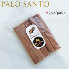 1/5/10pcs Palo Santo Wood Sticks From Peru - Light One, The Aromatic Wood Smoke Provides A Sacred Scent Perfect For Meditation, Yoga, Spa, Self-Care, And Bringing Good Fortune - Multicolor - View 11