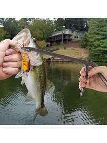 不锈钢脱钩器，控钩器，起鱼脱钩器，钓鱼设备