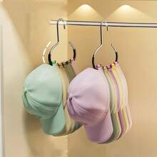 2pcs Hat Storage Rack,Belt Holder Organizer Rack, Wardrobe Accessory Storage Organizer Fits Belts, Ties, Scarves, Camisole, Hats, Bras, Shoes,Handbag Dress Pants Shoes Jeans Boots Skirt Cap Storage Organizer, Dormitory Wardrobe Interior Hanging Cap Rack, Multifunctional Hat Display Holder Hanger For Pants, Tie Heavy-Duty Hanger, Tank Top, Bathroom, Bedroom, Wardrobe, Closet, Home, Dormitory