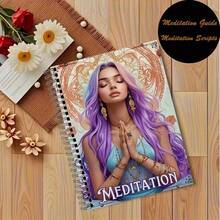 Adult Meditation Guide: Breathing Techniques, Yoga Poses, Affirmations, Journaling Prompts And Mantras - Mindfulness And Spiritual Growth Journal With Mandala Art And Relaxation Exercises, Mindfulness Journal, Inspirational Journal | Mandala Art Journal | Relaxation Journal - Adult Guided Meditation Program - View 10