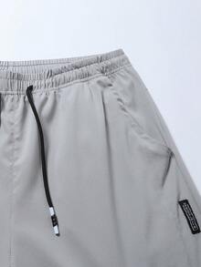 4 Pcs Men's Spring And Autumn Thin Outdoor Casual Pants, Straight Stretch Quick Dry Pants, Ideal Gift For Boyfriend For Outdoor Activities - Nhiều màu - Xem 4