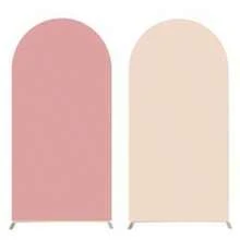 2X1 DOUBLE SIDED PARTY PANEL COVER - PASIR + EMAS MAWAR - View 1