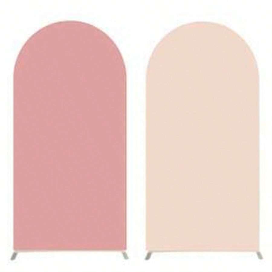 2X1 DOUBLE SIDED PARTY PANEL COVER - PASIR + EMAS MAWAR - View 1