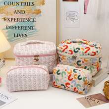 1pc, Large Capacity, Pencil Pouch, Pencil Case, Pen Handle Coin Pouch, Pen Simple Cosmetic Storage Bag Makeup Bag Office Stationery Organizer Pencil And Marker Box