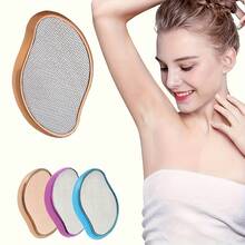 Crystal Hair Removal, Crystal Hair Remover For Men And Women, Painless Crystal Hair Removal, Adult Magic Crystal Hair Removal, Hair Removal Tools, Female Hair Removal, Painless Reusable, Waterproof, Exfoliating, Money-Saving, Quick, Simple, Smooth Hair Removal, Suitable For Body, Leg, Arm, Back Hair Removalcolor Random) For Christmas Gift