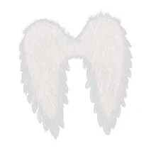 1-częściowy dodatek do kostiumu w kształcie skrzydeł anioła, opaska anioła – idealny na Boże Narodzenie, Halloween, imprezę, cosplay i inne akcesoria kostiumowe