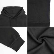 Hoodie, Sweatshirt And T-Shirt , Classic Cough Syrup Shirt, Full Color, For Men, For Women, Casual,  Shirt, Tee Print - 黑色 - 查看 3