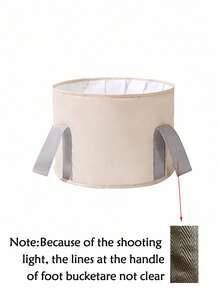 Foldable Portable Foot Bath Bucket, Two Sizes Of Insulated Foot Bath Tray, Perfect For Home Spa, Travel Camping Washbasin, Outdoor Travel Foot Bath Bucket, Store Body Care Travel, Suitable For Sports, Outdoor, And Home