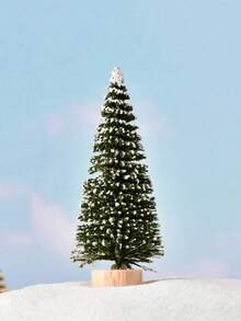 5pcs/6pcs/10pcs Mini Polar Bear Figurines, Miniature Polar Bear Statues, Christmas Tree Decorations, Suitable For Snowy Scenes, Creative Polar Animal Decor, Holiday Decoration Craft Accessories, Indoor & Outdoor Display - Multicolor - View 6