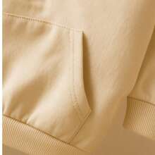 Paris Children's  Sweatshirt Set In Various Colors, Cotton Flannel - 米色 - 查看 2