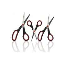Kit 3  Tesouras Em Aço Inox Corte Costura Artesanato Domestico e profissional - Damasco - Visão 6
