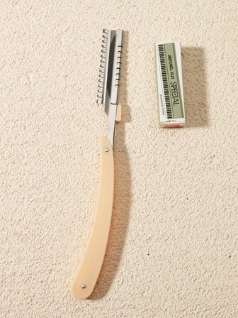 Set de Rasuradora de Cejas: 1 Mango Reutilizable + 10 Hojas de Repuesto, Herramienta de Dermoplaneo para el Rostro, Removedor de Vello Suave y Recortador de Vellos Finos, Afeitadora Facial de Acero Inoxidable con Cubiertas de , Amigable para Principiantes para Mujeres y Hombres, Set de Rasuradora de Cejas, Kit de Arreglo Facial