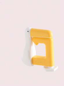 1 pezzo Gancio da parete a forma ovale in acciaio inossidabile con finitura, in materiale plastico, a forma di elefante, antiscivolo, singolo, per appendere borse e accessori