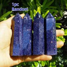 1pc Fire Quartz Tower Crystal Wand - Unique Decorative Piece With Genuine Natural Quartz Crystal And Sleek Wand Design - Compact Size 7-9cm For Enhancing Home Ambiance - 1 Pc Random - View 17