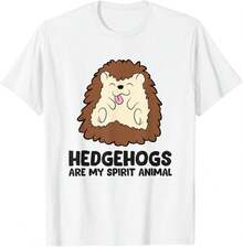 Hedgehogs Are My Spirit Animal Love Hedgehogs T-Shirt1.Jpg