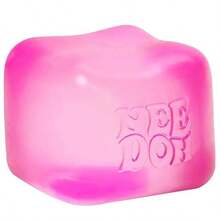 The Stress Cube Ooze Stress Ball, A Handheld Table Toy That Reduces Anxiety, Perfect For Desk Decor, Class Prizes, Party Gifts, And Holiday Gifts (Mini Ice Cube Squeeze Toy) - Multicolor - View 2