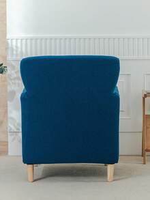 1 件加厚提花躺椅沙发套，可洗宴会椅套 - 寶藍色 - 查看 5