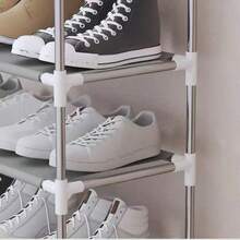 ZAPATERO TUBO DE ALUMINIO 9 NIVELES - Blanco - Ver 6