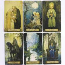 Shadow Fates Tarot Deck - Mystical Divination Cards For Soul Journey | Hand-Illustrated Occult Art | 78 Cards|Card Game - Multicolor - View 7