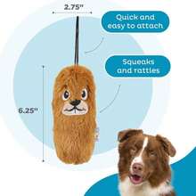 Outward Hound Tail Teaser Replacement Lure For Dog Teaser Wand, Fox - ColorA - 查看 3