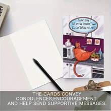 1pc Funny Cat Birthday Greeting Card- Cartoon Patterned Paper Card For Friends And Family,Creative Birthday Cake Design,Ideal Gift,Funny Greeting Card,Birthday Greeting Card,Best Gift Greeting Card For Brothers And Friends,Paper Material,No Electricity Needed,General Fit,Miss You,Congratulations,For Birthday,Anniversary