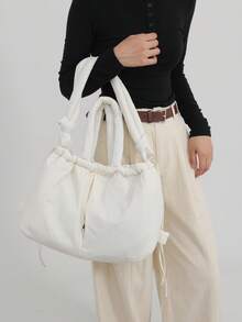 Balo vải bố có thể chuyển đổi cho nữ, túi du lịch dung tích lớn, túi đeo chéo, túi đeo vai - Nhiều màu - Xem 8