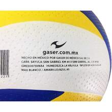 Gaser Balón Vóleibol Pro 5000 No.5 - Amarillo, Azul - Ver 1