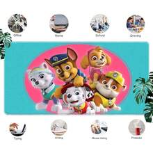 1pc  Cartoon Gaming Mouse Pad - Vibrant Colorful Pups Designs, Durable Desk Mat For PC & Keyboard, Perfect For Gamers, Kids' Room & Office Use, Mouse Pads For Desk