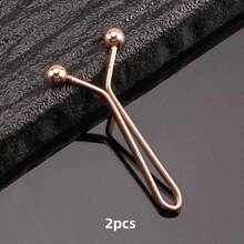 2/4/8pcs U-Shaped Metal Waist Cincher, Minimalist Gold/Silver/Black Waist Clip Holder, Pants Waist Tightener, Scarf/Sleeve Clip Fastener - Multicolor - View 17