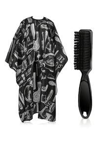 专业理发用品：1/2/4/12 件理发工具套装，包括美发披肩、长袍、带颈掸的理发剪刀、发夹、胡须刷、胡须剃刀、理发梳、美发围裙、染发披肩、清洁刷、沙龙喷雾瓶、造型喷雾瓶、酒精喷雾瓶、高压喷雾瓶和美发工具套装。 - 彩色 - 查看 15