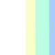 Blanco y azul