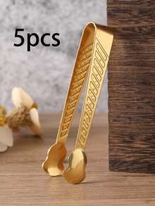 3pcs/Set Gold Gourd Shaped Incense Holder & Incense Clip. They Are Incense Burner Accessories, Incense Clips, And Can Also Be Used For Living Room Decoration. - Multicolor - View 17
