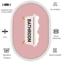 HECHO EN TURQUÍA. Alfombra turca antideslizante con estampado digital Pearl – AL4016. Suave al tacto, lavable y con reverso de fieltro antideslizante. Moderna alfombra decorativa, ideal para salón, dormitorio, baño, pasillo o entrada. Disponible en varios tamaños. Secado rápido, muy absorbente, diseño suave y cómodo. Apta para uso en interiores y exteriores.