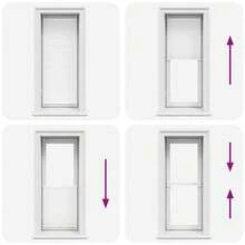 Tende plissettate 40x125 cm bianche - Bianco - Visualizzare 4