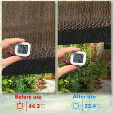 1 件 85% 遮阳布防晒网，适用于花园露台、遮阳帆，HDPE 材料具有出色的强度、耐用性、耐用的网状防水布，带索环，透气、抗撕裂、抗紫外线、耐候性，可覆盖您的后院、车棚或游乐场，用于温室、植物、花卉、水果覆盖、牲畜舍、家禽舍、温室、箍结构、谷仓、狗舍、鸡舍的防晒网 - 彩色 - 查看 4