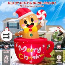 Artificial Snow & Snowflakes - 183CM-hot Cocoa - View 11