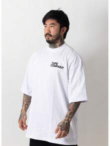 Oversized Company T-Shirt - White - View 2