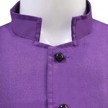 Men's Cassock Robe Church Robe Choir Minister Clergy Pulpit Liturgical 5 Colorshalloween - Purple - View 5