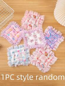 1个兼容便携式圆形摇篮的收纳盒，高品质设计，是收藏娃娃、人偶、旅行和居家收纳的理想之选 | 小巧设计，带安全扣，两种颜色可选，配有便携收纳盒，非常适合展示和收藏可爱的小摆件，也是礼品包装用品，可用于装饰您的礼物，例如生日礼物、节日礼物和圣诞礼物。 - 彩色 - 查看 12