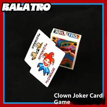 1 pièce Jeu de cartes à jouer Balatro Clown 2025 nouvelle édition, motif haute définition. Jeu de cartes amusant pour les fêtes et les divertissements. Cartes en papier créatives pour les rassemblements familiaux, les amis, les garçons, les filles, les anniversaires, les cadeaux de Noël