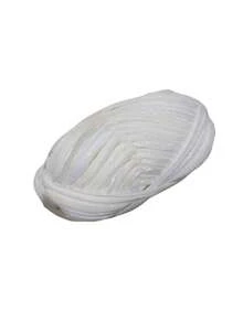 1pc Iridescent White DIY Metallic Shiny Fabric Ribbon, Soft Craft Material For Handmade Weaving Toy - White - View 11