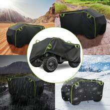 Funda Impermeable para ATV Pequeño, 420D Protección el Agua el Viento los Rayos, y vehículos eléctricos para niños pequeños 256 * 110 * 120CM - 1 - Ver 6