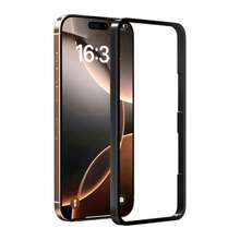 [4 In 1 Set]Easy Install Set For IPhone 15/16/17 Series: Comprehensive Protection Against Drops, Scratches, And Dust[1 Pc Tempered Glass Screen Protector+1 Pc Application Frame+ 1 Pc Lens Film+1 Pc Back Film]