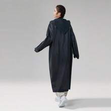 Raincoat With Thick And Long Transparent Reinforced Reusable Gabardine - màu đen - Xem 4